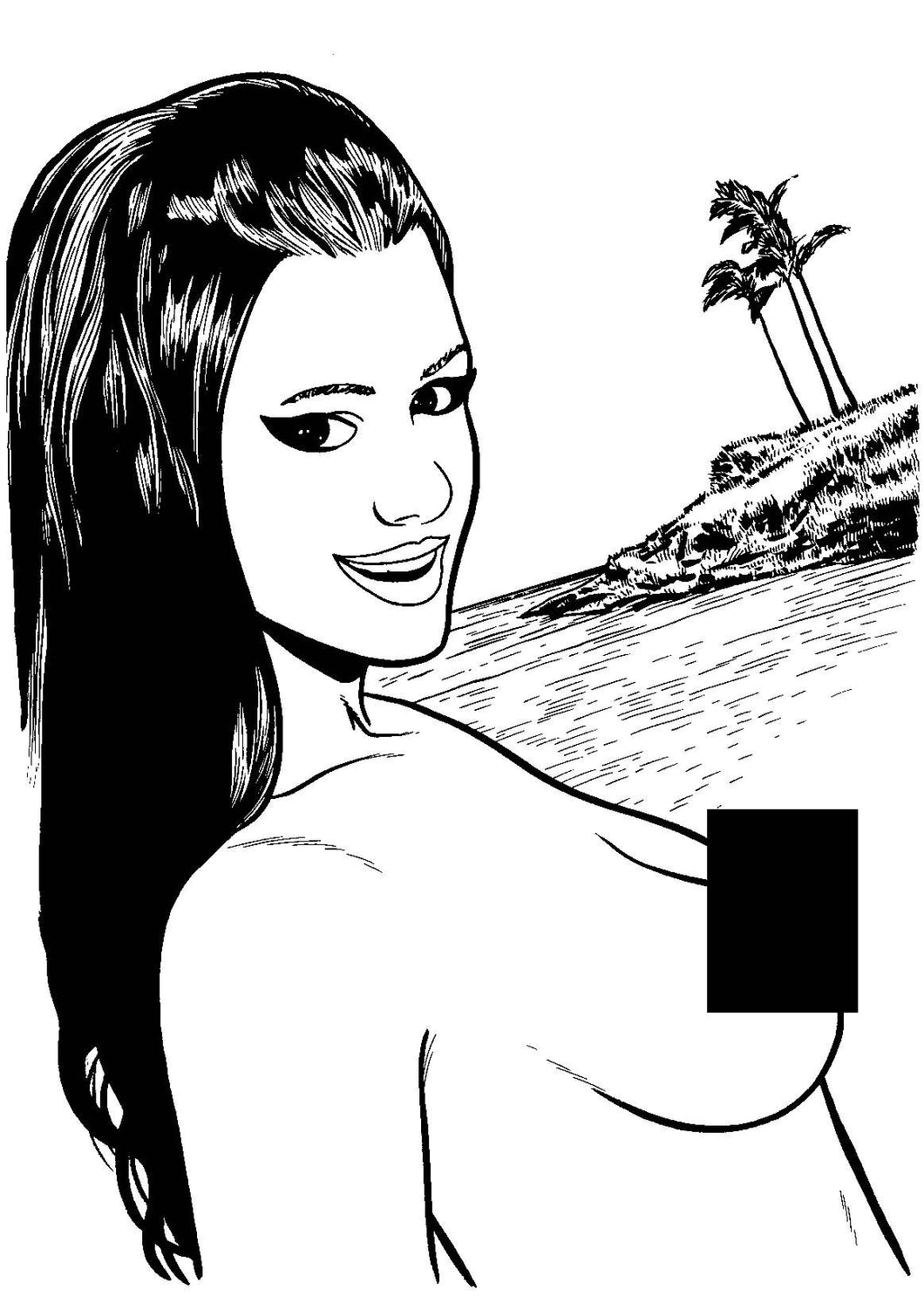 Model Behavior #3 - Cover C - Original Art