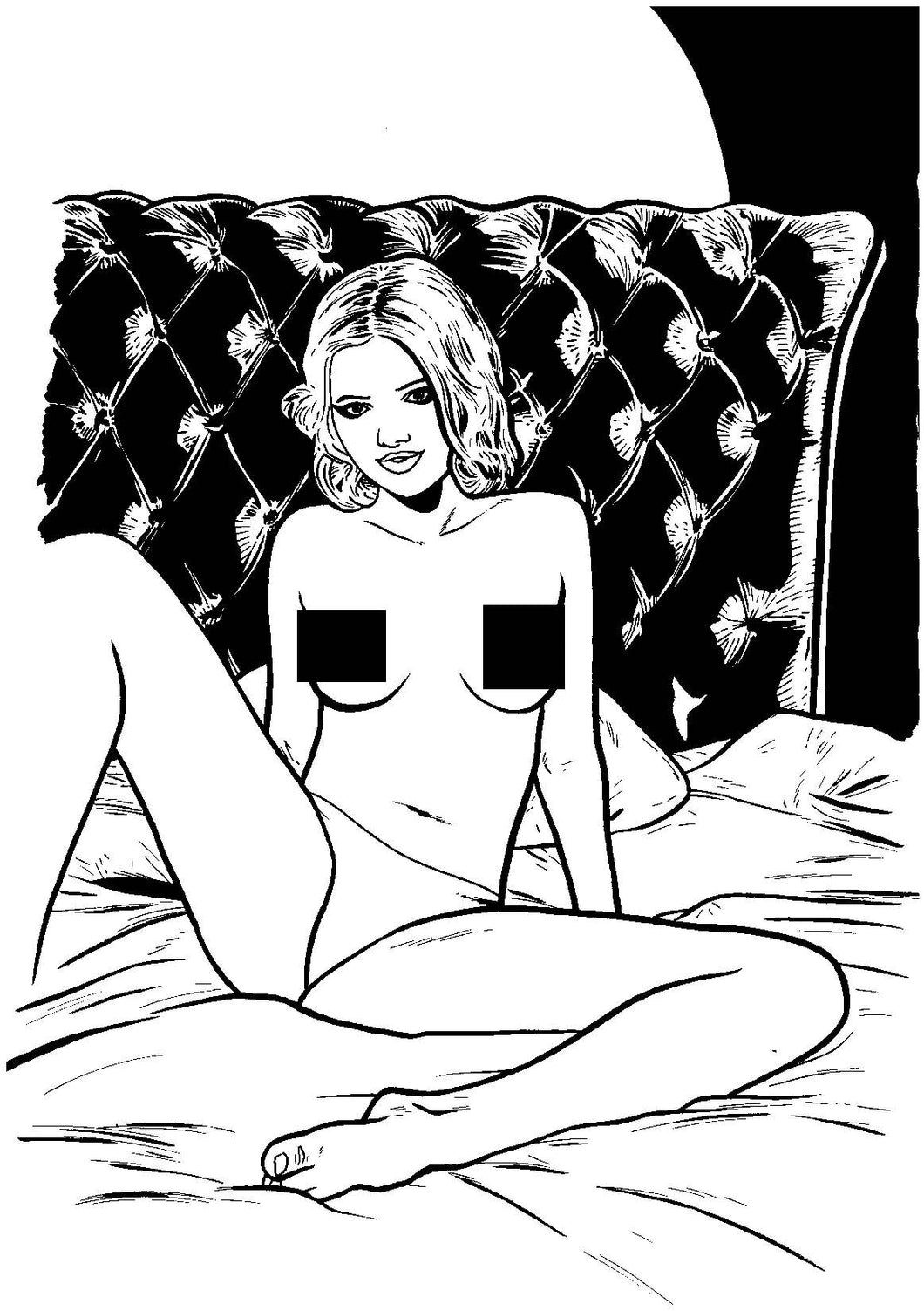 Model Behavior #5 - Cover C - Original Art