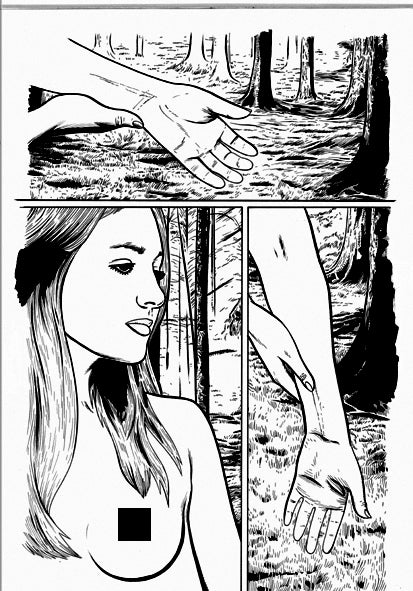 Jungle Captive #1 - Story Page 08 - Original Art
