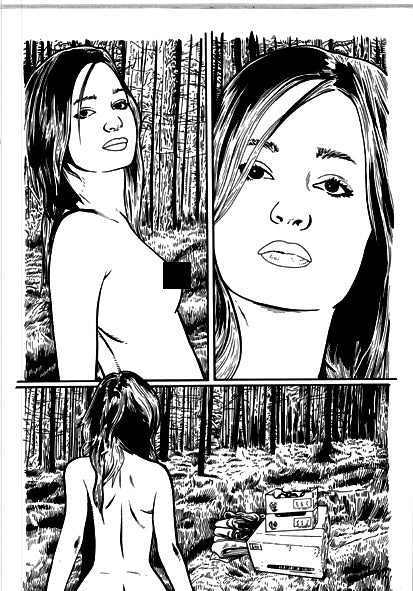 Jungle Captive #1 - Story Page 09 - Original Art