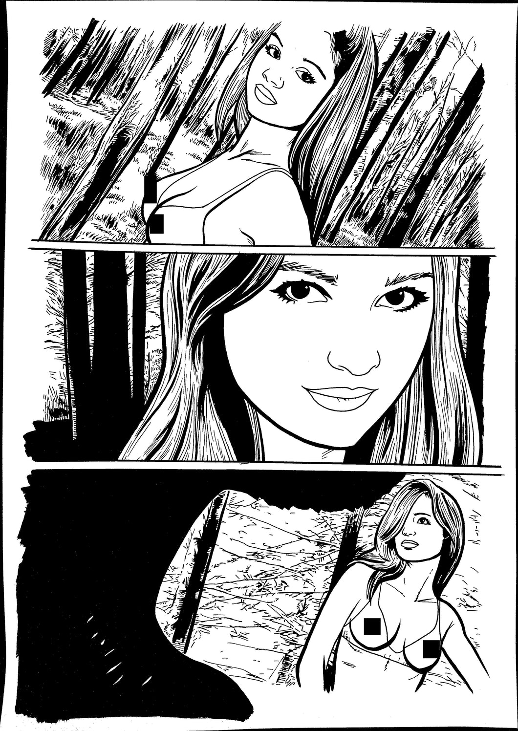 Jungle Captive #2 - Story Page 23 - Original Art
