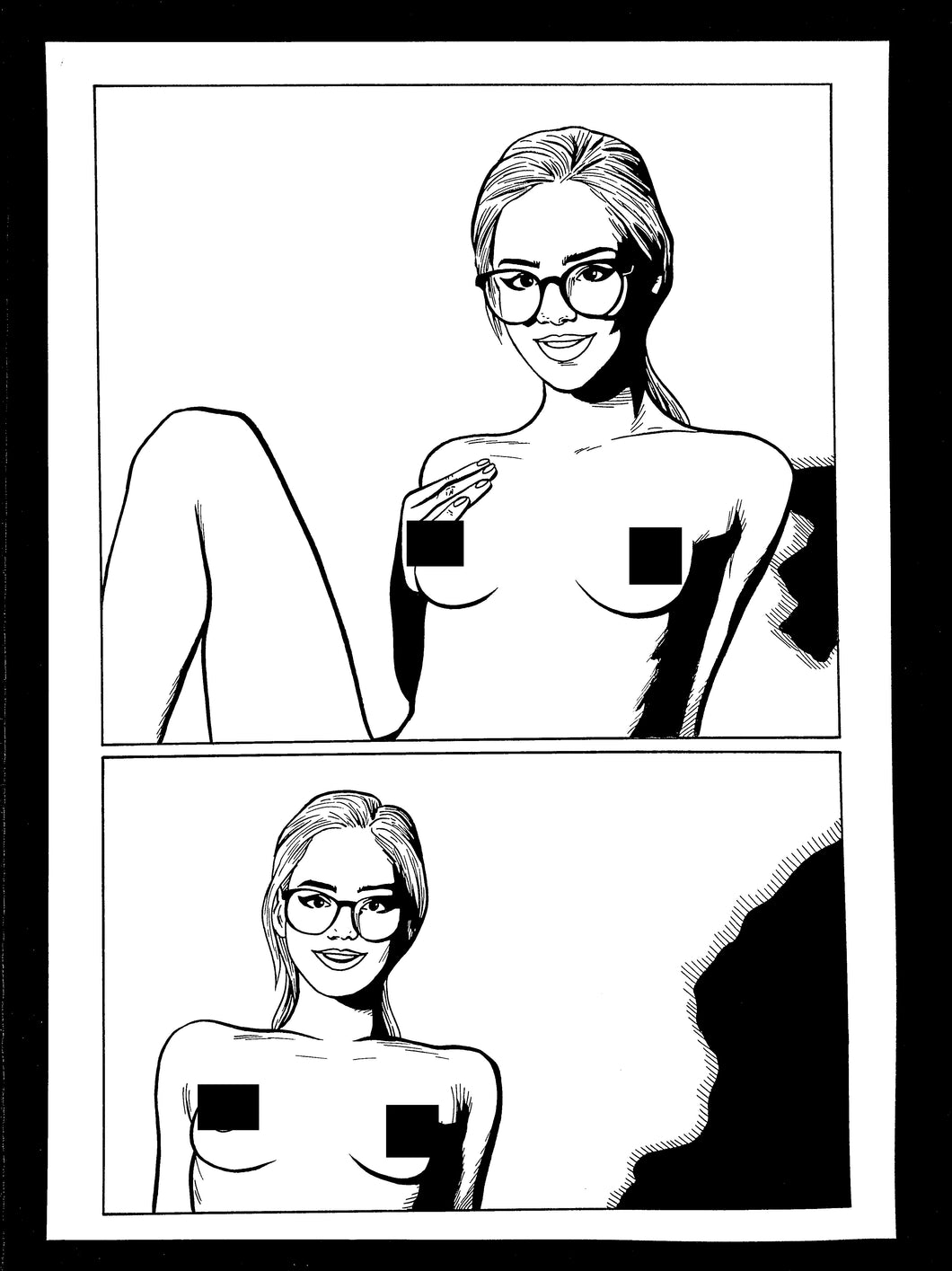 Model Behavior #1 - Page 56 - Original Art